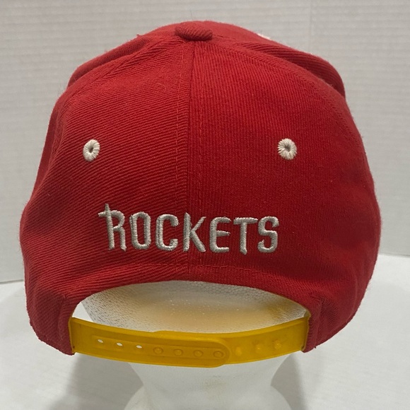 Houston Rockets Adidas Vintage Red Hat OSFM - Picture 3 of 7